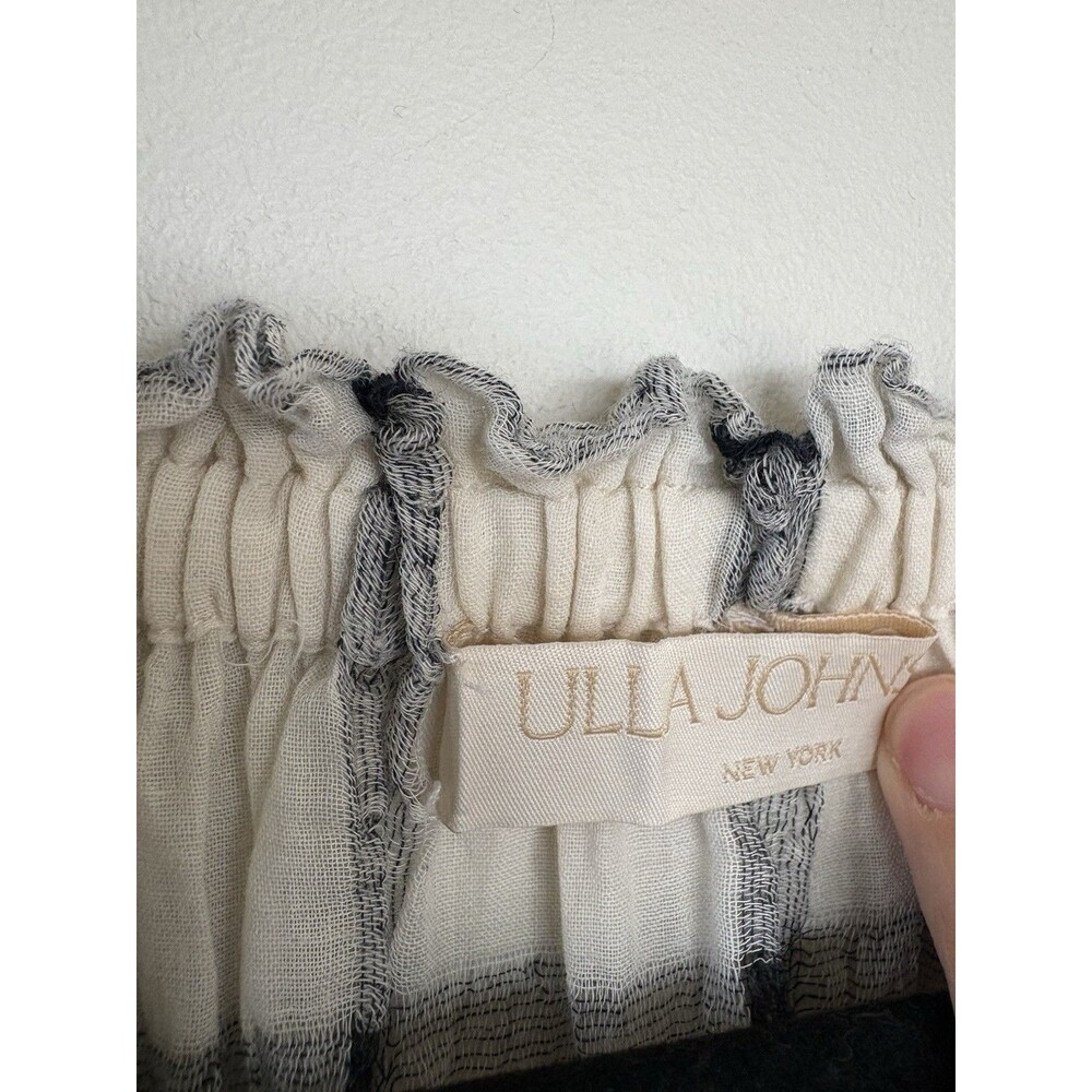 ULLA JOHNSON Hollace Off the Shoulder Cover-Up Minidress DRESS SIZE Small - Picture 7 of 10